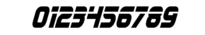 Mission: Danger Condensed Ital Font OTHER CHARS