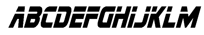 Mission: Danger Condensed Ital FONT