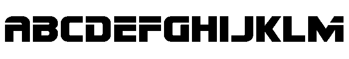 Mission: Danger Expanded Font UPPERCASE