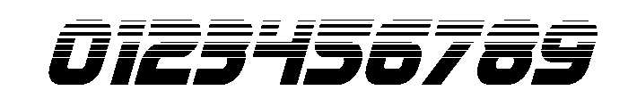 Mission: Danger Halftone Ital Font OTHER CHARS