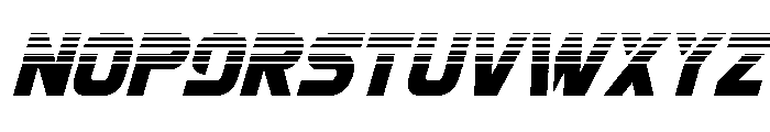 Mission: Danger Halftone Ital Font LOWERCASE