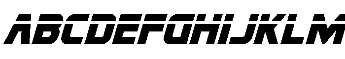 Mission: Danger Laser Italic FONT