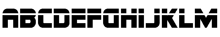 Mission: Danger Laser Font UPPERCASE