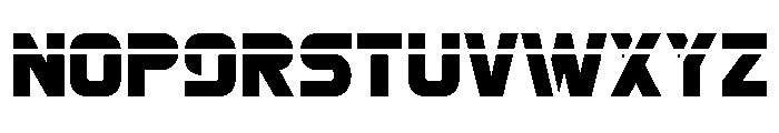 Mission: Danger Laser Font LOWERCASE