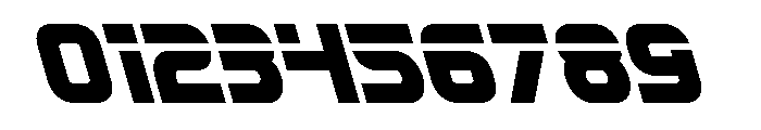 Mission: Danger Leftalic Font OTHER CHARS