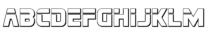 Mission: Danger Outline FONT