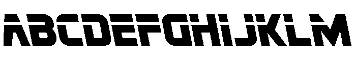 Mission: Danger Semi-Leftalic FONT