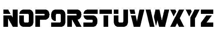 Mission: Danger Spaced Font LOWERCASE