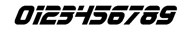 Mission: Danger Super-Italic Font OTHER CHARS
