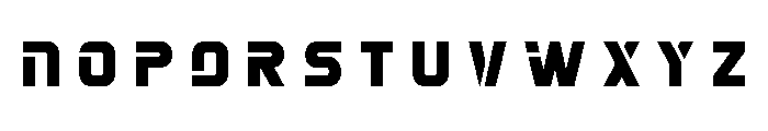 Mission: Danger Title Font UPPERCASE