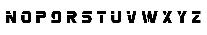 Mission: Danger Title Font LOWERCASE