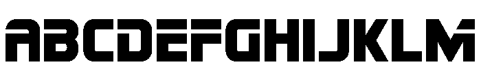 Mission: Danger Font UPPERCASE