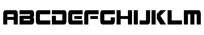 Mission GT-R Condensed Font UPPERCASE