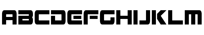 Mission GT-R Condensed Font LOWERCASE