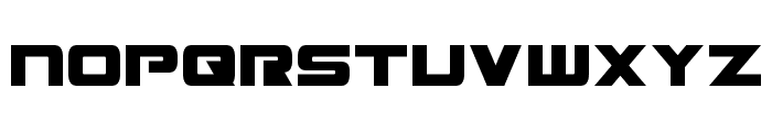 Mission GT-R Font LOWERCASE