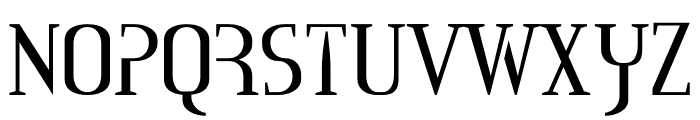 Mississauga-Regular Font UPPERCASE
