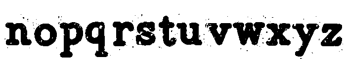 Mistage-Demo Font LOWERCASE