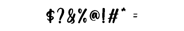 Mistake1 Font OTHER CHARS