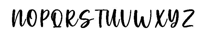 Mistake1 Font UPPERCASE