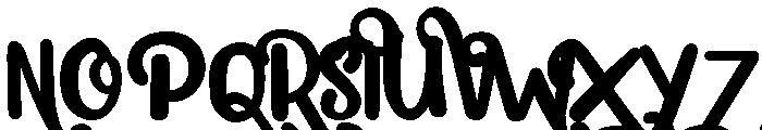 Mistaltoedemo-Regular Font UPPERCASE
