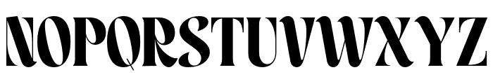 Mistegave Regular Font UPPERCASE