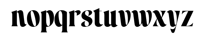 Mistegave Regular Font LOWERCASE