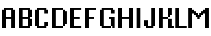 Mister Pixel 16 pt - Regular Font UPPERCASE