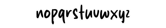 Mister Summer Font LOWERCASE
