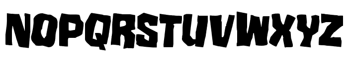 Mister Twisted Leaning Font LOWERCASE