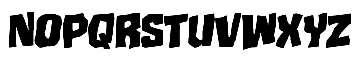 Mister Twisted Rotalic Font UPPERCASE