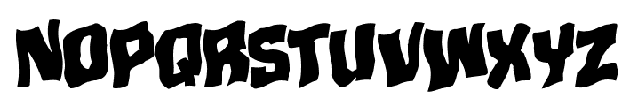 Mister Twisted Warped Rotalic Font LOWERCASE