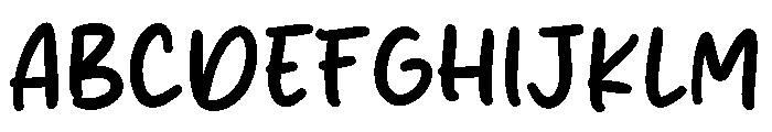 Mistery Silent Font UPPERCASE