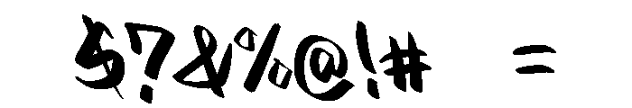 Mistery Font OTHER CHARS