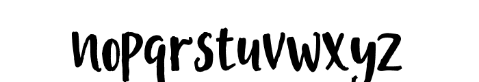 MisteryFont Font LOWERCASE