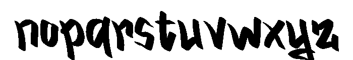 Mistery Font LOWERCASE