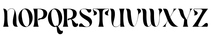 Mistic Regular Font UPPERCASE