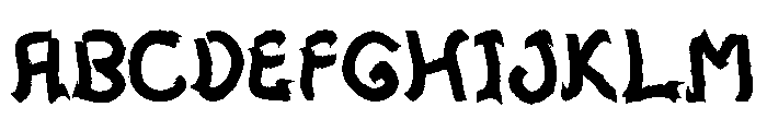 Mistica Font UPPERCASE