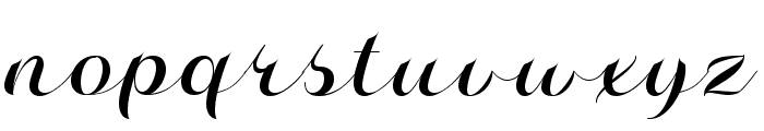 Misti's Destruction Regular Font LOWERCASE