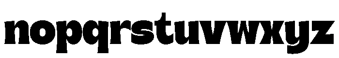 Mistur Sleuth Font LOWERCASE