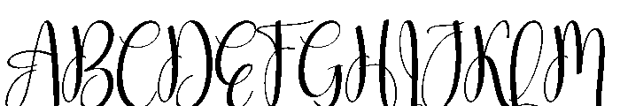 Mistymorn Font UPPERCASE