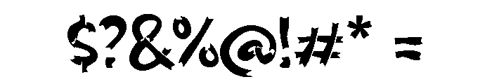 Mita Font OTHER CHARS