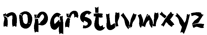 Mita Font LOWERCASE