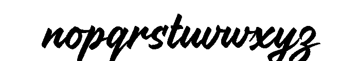 Mitchel Font LOWERCASE
