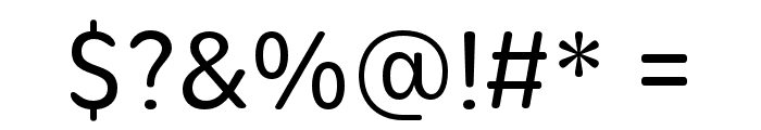 Mithella-Regular Font OTHER CHARS