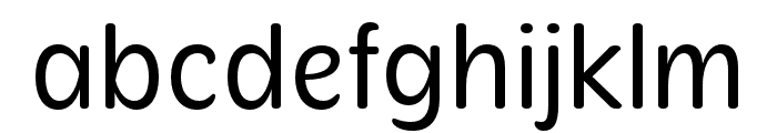 Mithella-Regular Font LOWERCASE