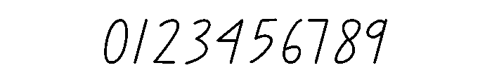 Mitochondria Font OTHER CHARS
