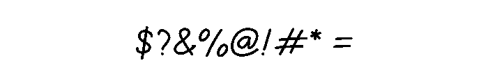 Mitochondria Font OTHER CHARS