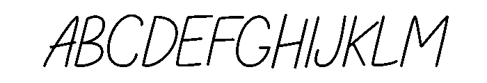 Mitochondria Font UPPERCASE