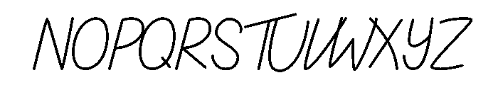 Mitochondria Font UPPERCASE