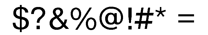 Mitsubishi1 Merged Font OTHER CHARS
